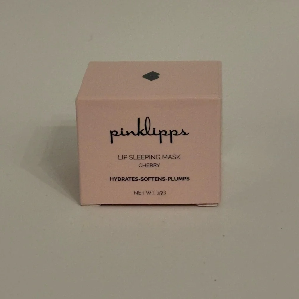 Pinklipps Lip Sleeping Mask Cherry Hyaluronic Pink Red New In Box Full Size OS